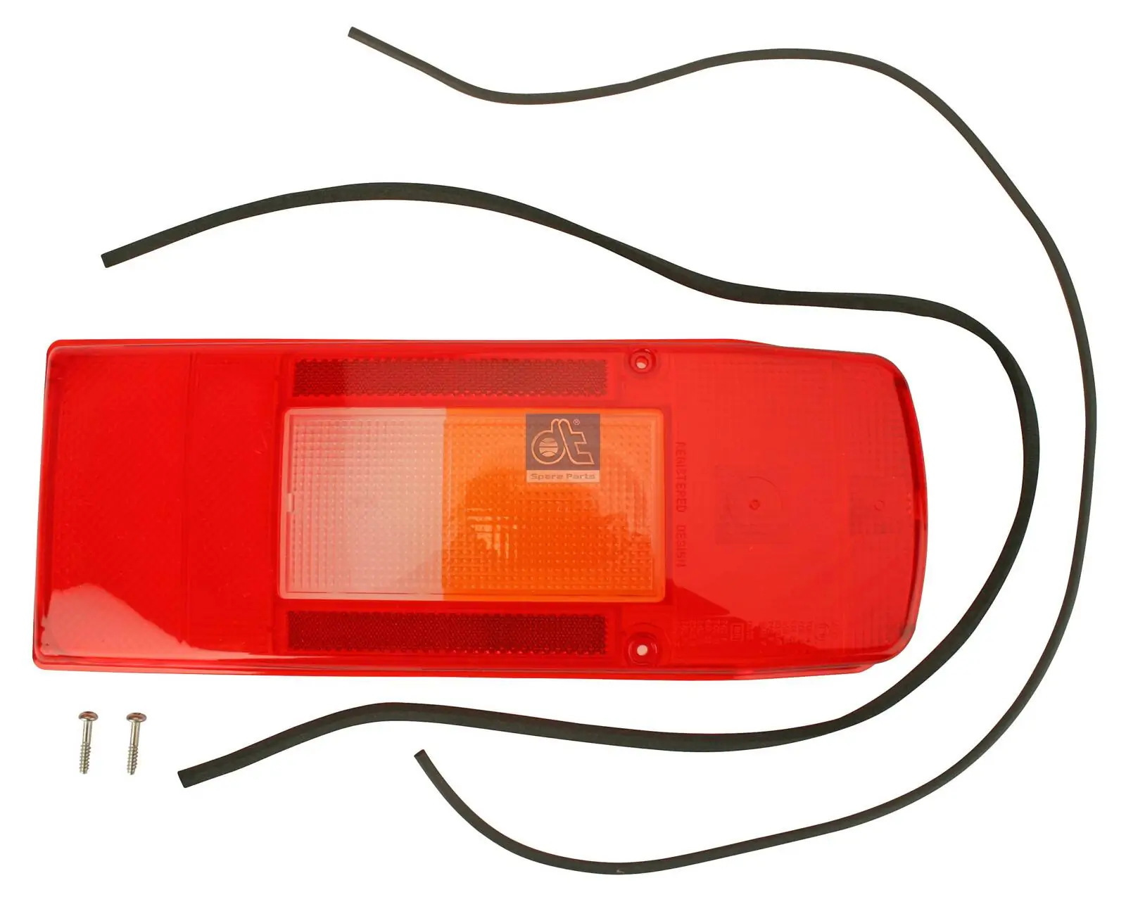 Lens, tail light assembly